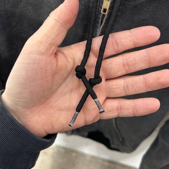 Vintage Carhartt Hooded Active Jacket “Black” WJ130 BLK - Picture 10 of 14